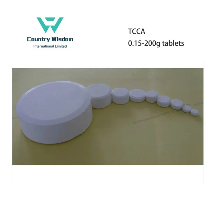 Trixlorizosiyanurik kislota xlor 0.15-200g Tabletkalar TCCA